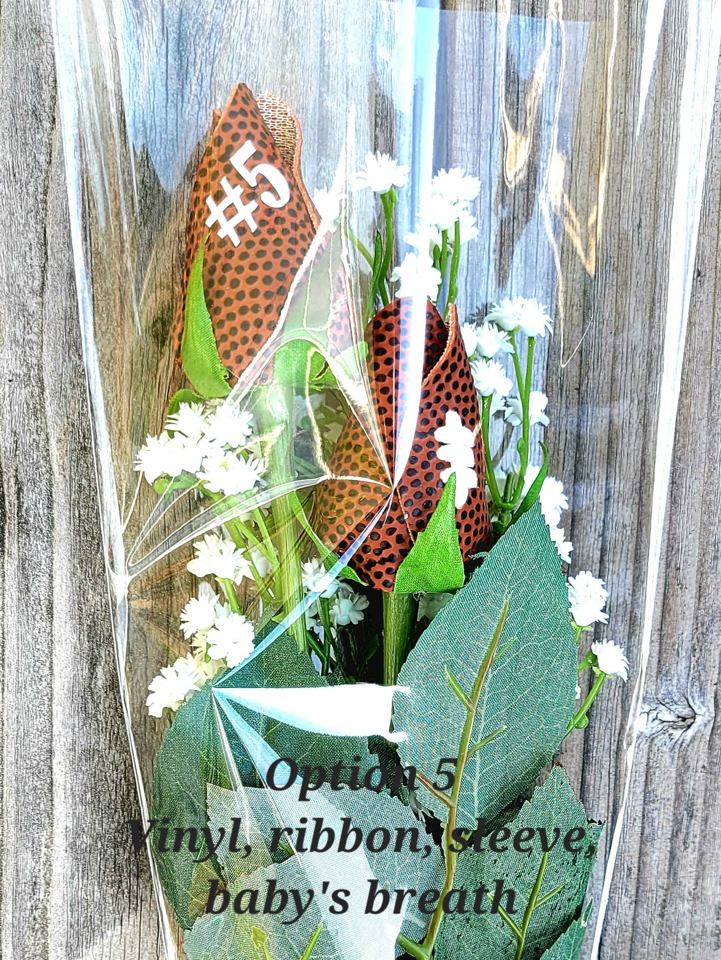 Home Run Accessories - Vendita all'ingrosso Fiori finti - Football Rose, Sport Rose, Matrimonio a tema calcistico, Pallone9