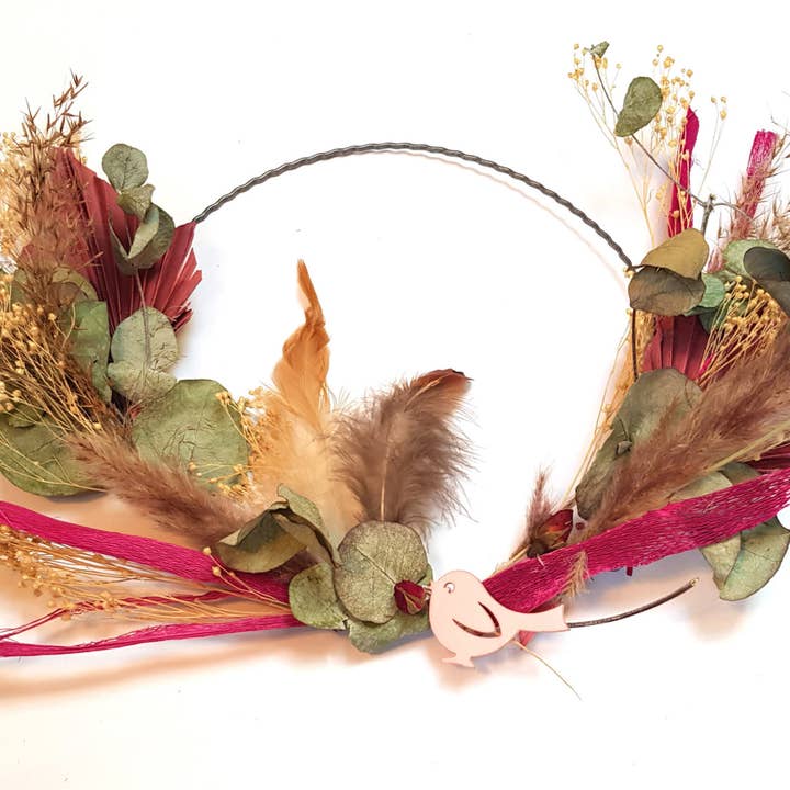 Bastelset: Boho Trockenblumenkranz mit Eukalyptus Natur und andere Ergebnisse für boho kranz im Großhandel. Kostenlose Rücksendungen und 60-Tage-Zahlungsziel auf Faire im Trend auf Faire.