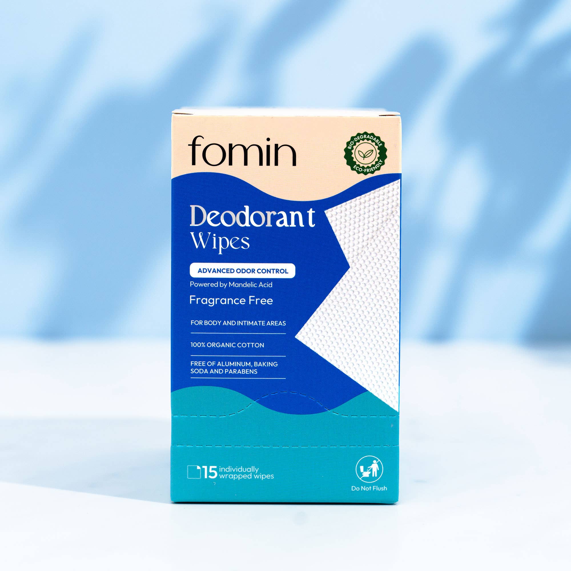 Fomin - Wholesale Face & Body Wipes - Acidified Deodorant Wipes6