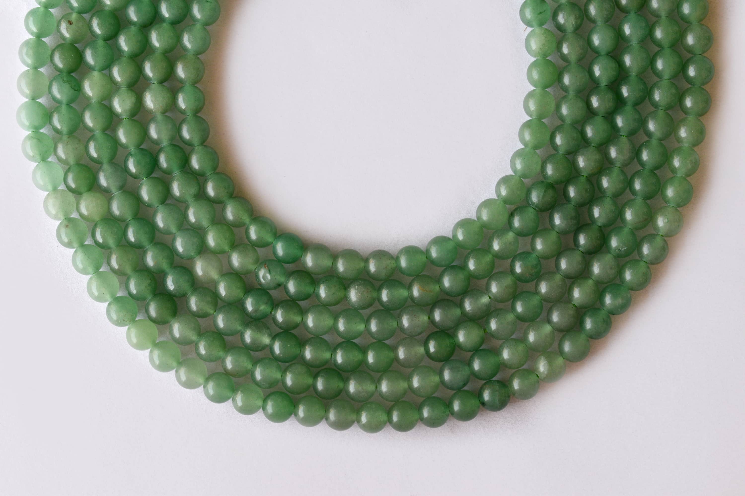 AK Healing Crystals – wholesale Beads – Green Aventurine Round Beads, Crystal Bead Jewelry 4-12mm1