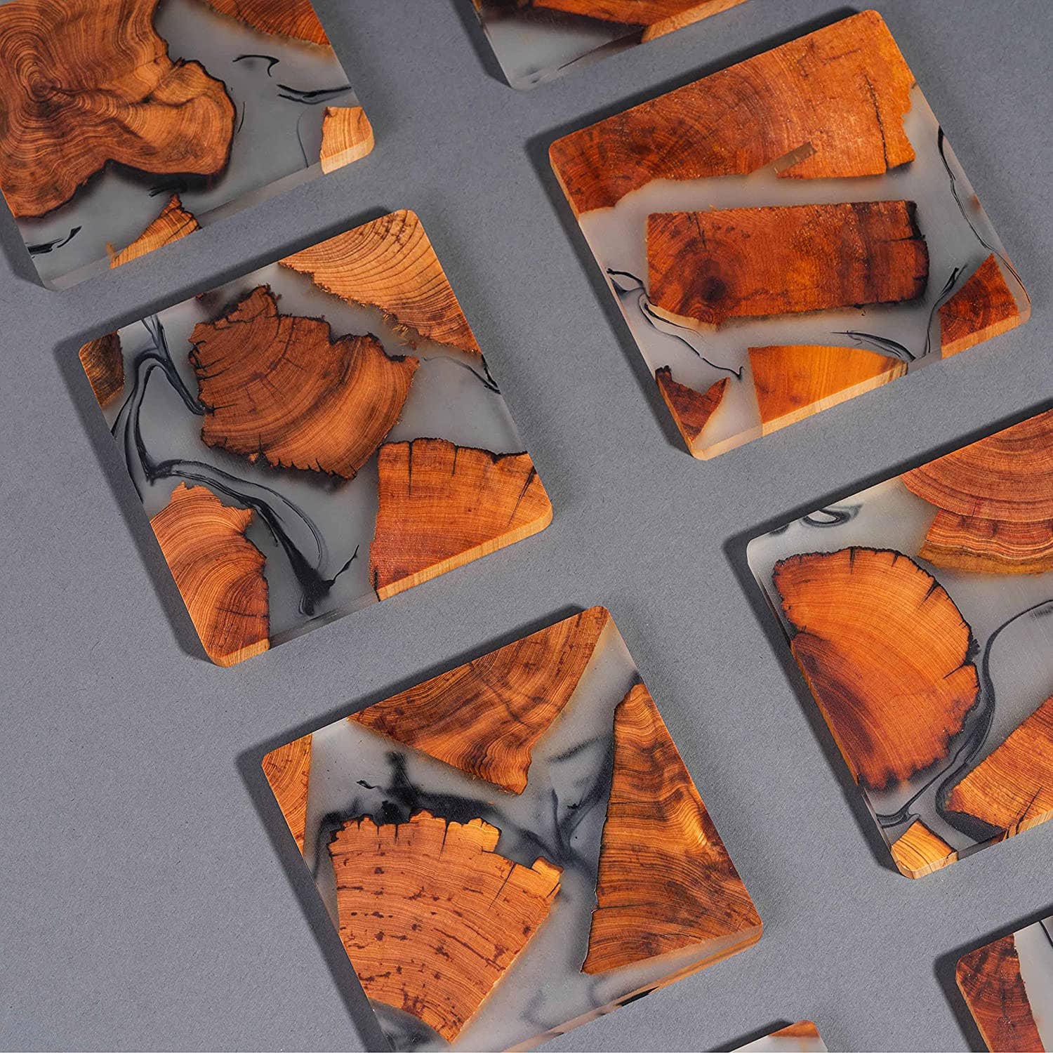 Avocrafts - Wholesale Coasters - Avocrafts Handcrafted Cedar Coasters, Full Set of 65