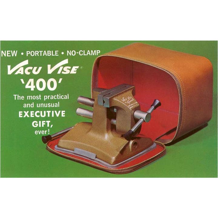 Found Image Press - Wholesale Art Print - Art Print AC-152 Vacu-Vise Advertisement