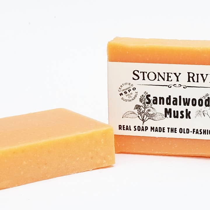 Stoney River Soaps - Wholesale Bar Soap - Sandalwood Musk Soap Bar
