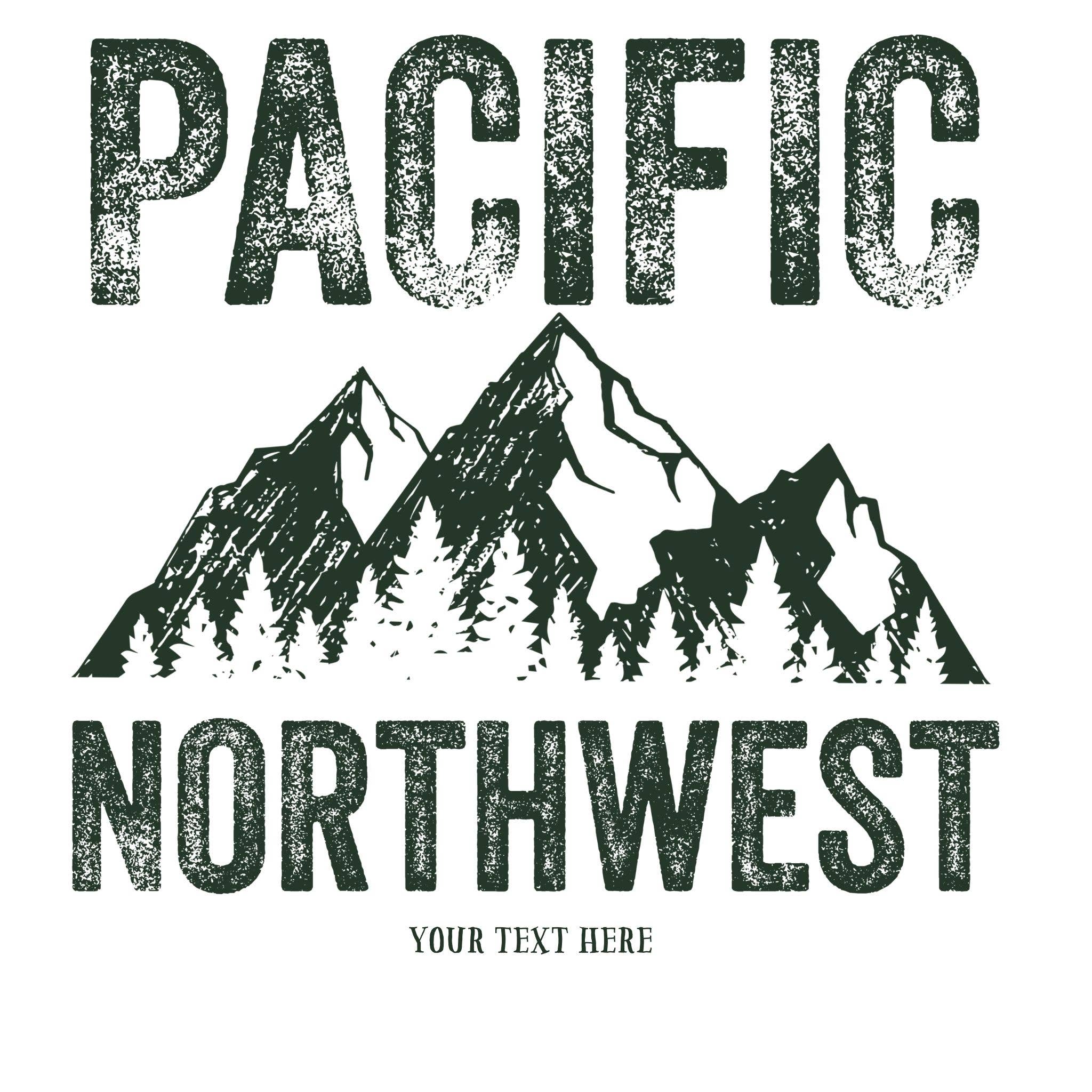 208 Tees - Vente T-shirt sérigraphié – femme - T-shirt graphique du Nord-Ouest Pacifique | Manches longues 0913