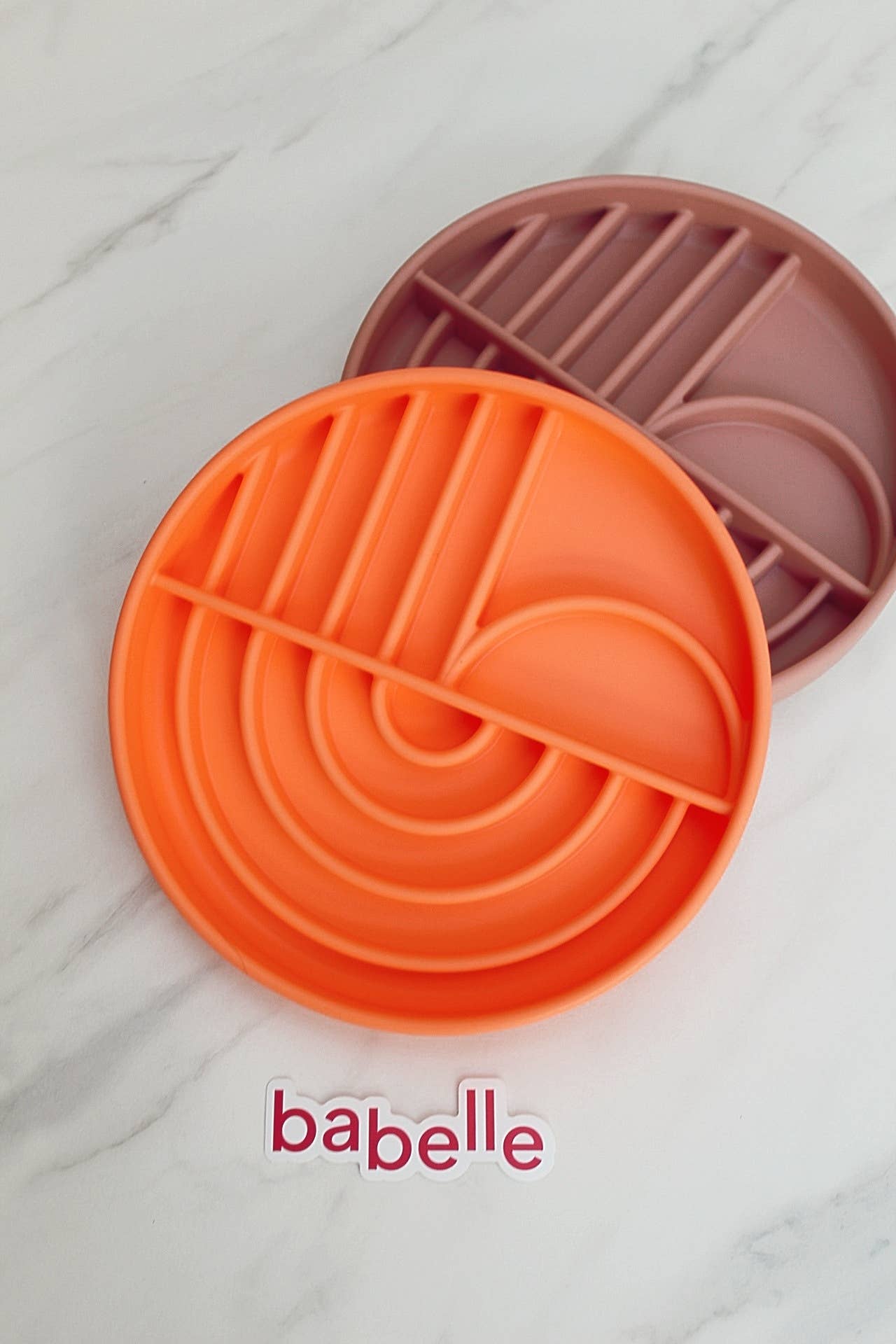 Babelle For Dogs - Wholesale Pet Food Mat - Dog - The Dreamy Lickmat - Old Rose 9