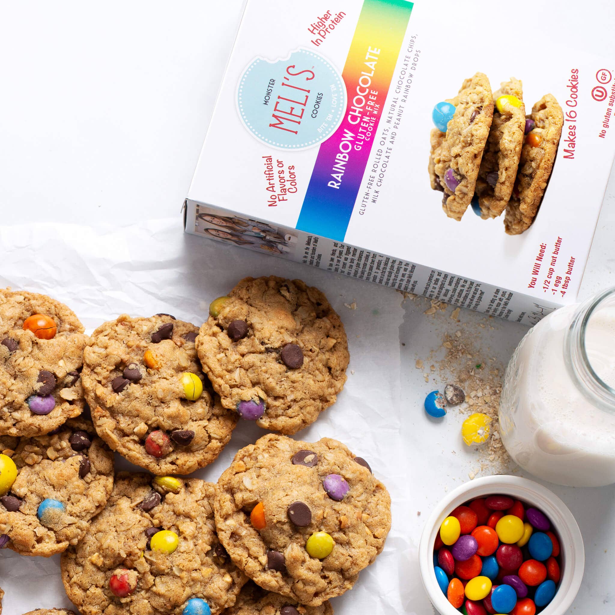 Meli's Cookies - Wholesale Cookie Mix - Rainbow Chip Cookie Mix5
