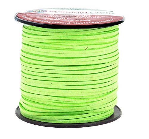 Mandala Crafts – Großhandel Bastelzubehör – Wildleder-Imitatkordel – veganes Leder für Schmuckherstellung und Perlenarbeiten10