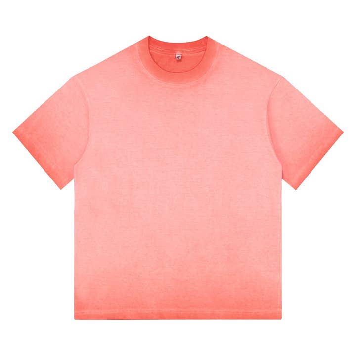 Hope & Sunshine - Wholesale T-shirt – women's - Gradient Washed Oversize T-Shirt3