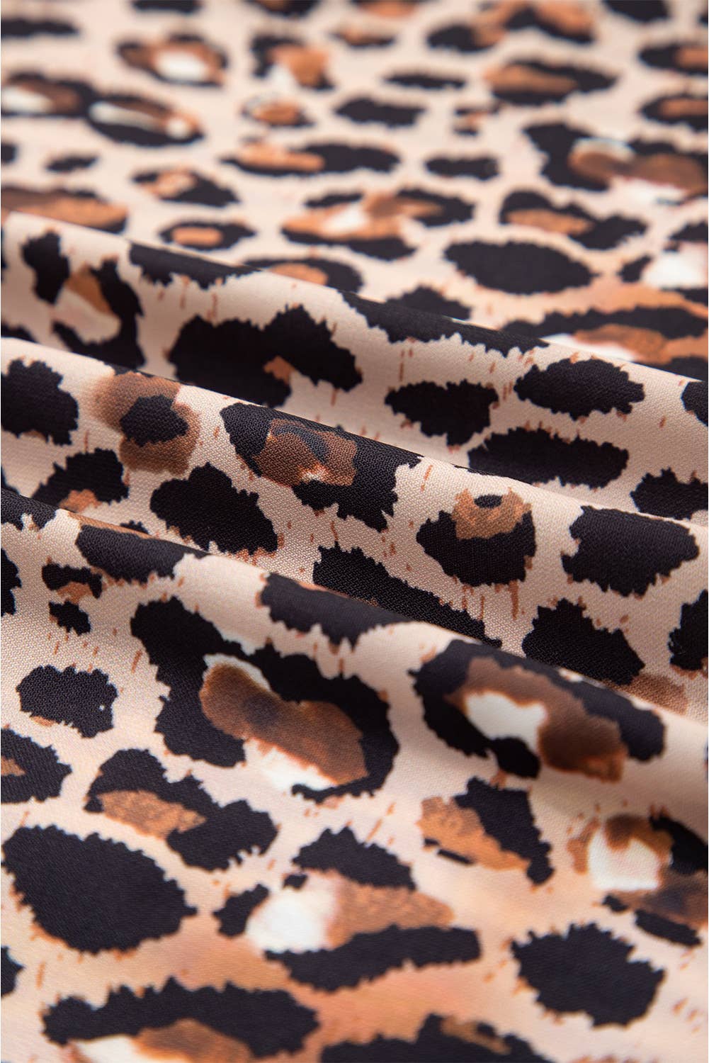 66DISCO - Wholesale Button Down Shirt - Women's - Spring 2026 Chic Contrast Leopard & Stripes Button Shirt20