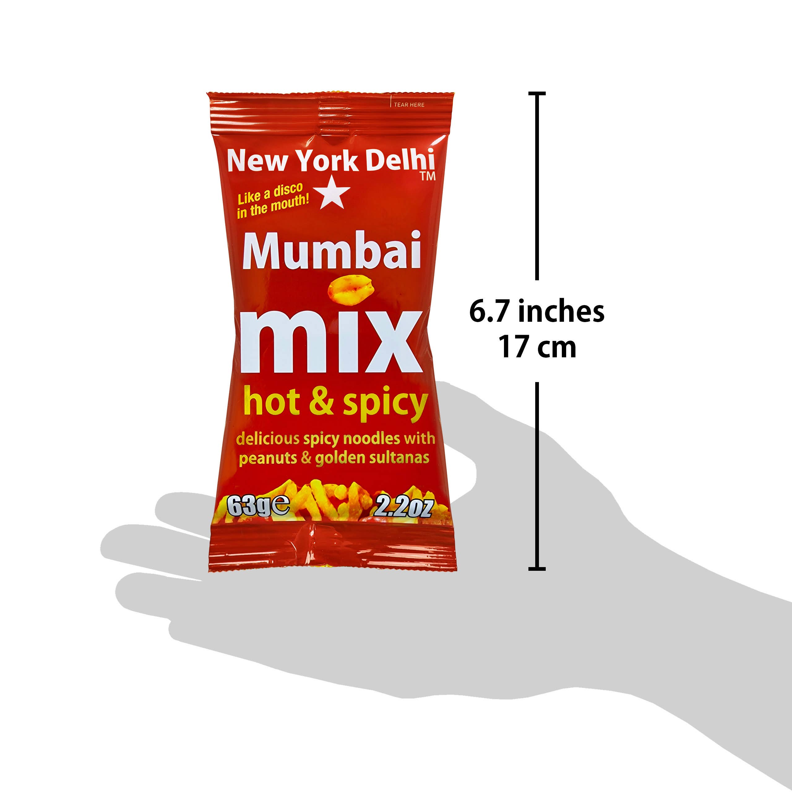 New York Delhi – wholesale Nuts – Mumbai Mix Spicy noodle snack Bombay mix 63g2