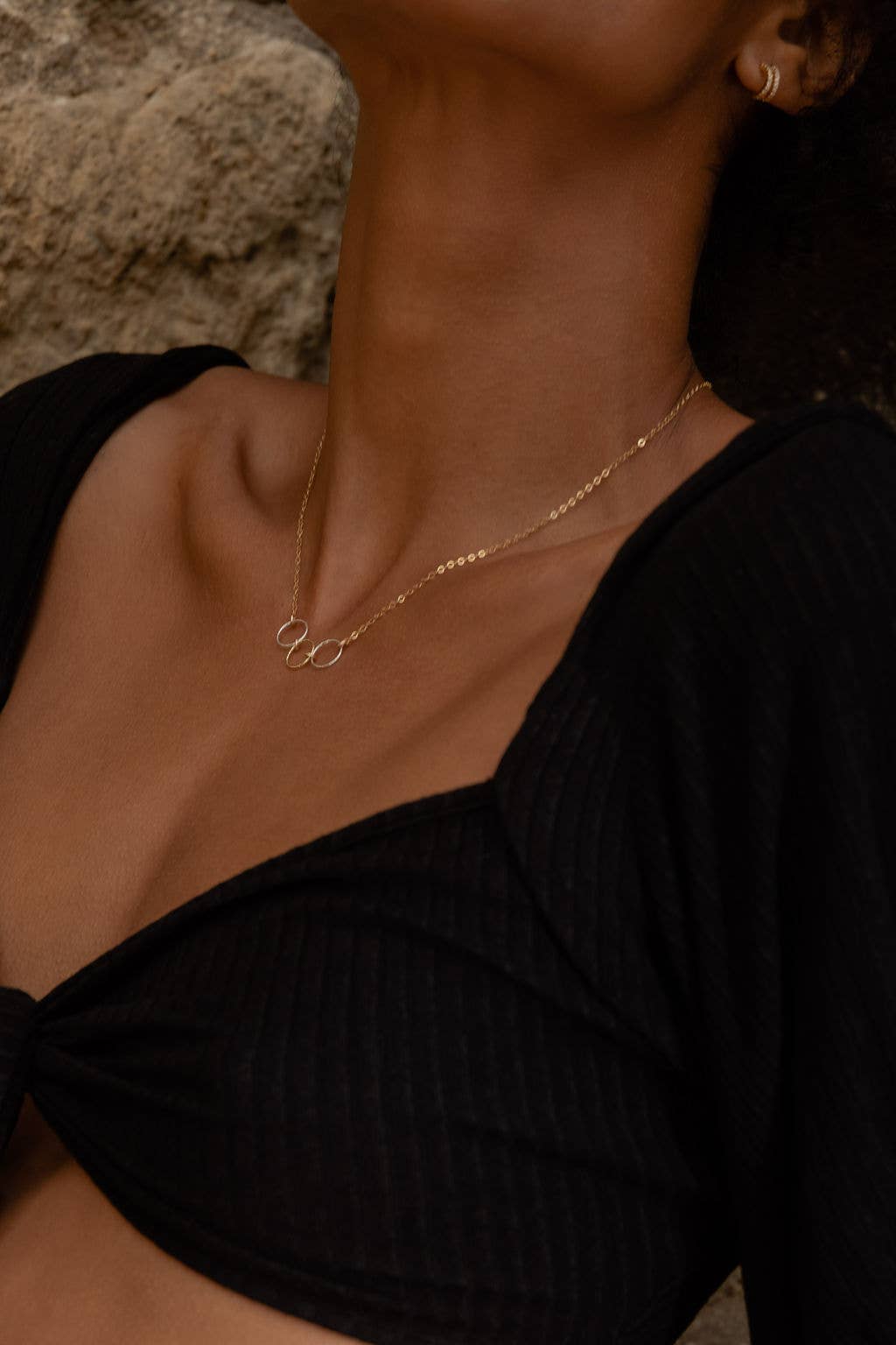 Verve - Wholesale Huggie oorbellen - Blaise 10