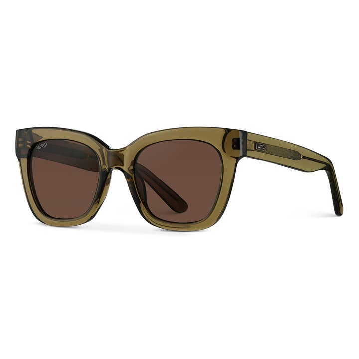 WMP Eyewear - Wholesale Sunglasses - Women's - Stormi - Square Chunky Polarized Sunglasses