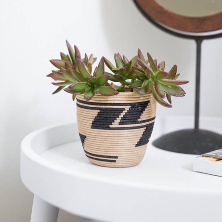 Azizi Life - Wholesale Basket - Sisal Peace Basket in Traditional4