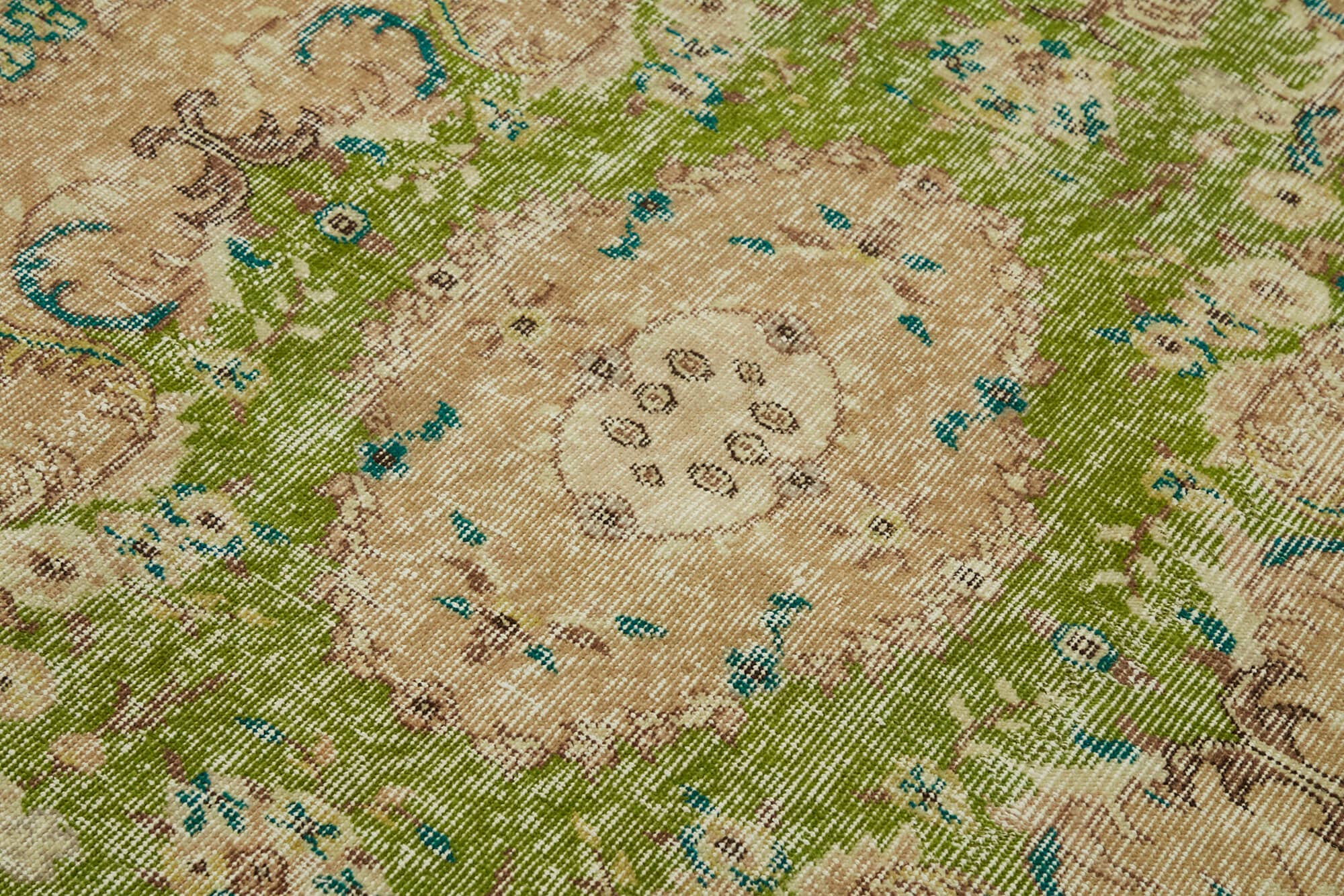 RUG N CARPET - Wholesale Area Rug - 4x7 Beige Turkish Handmade Area Rug - 459144