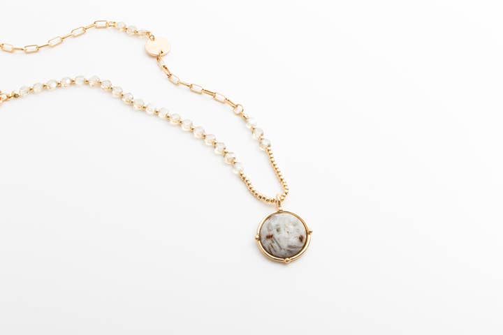 Accessoires by KHB - Wholesale Pendant/Charm Necklace - Lange Kette1