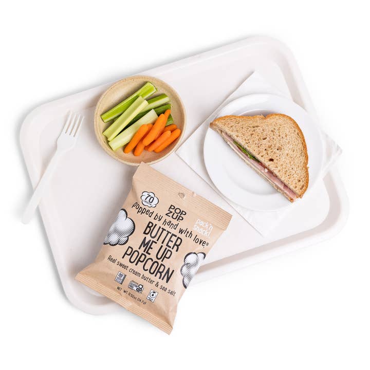 Popzup Popcorn - Wholesale Popcorn - Butter Me Up Popcorn Bags - 70 calorie6