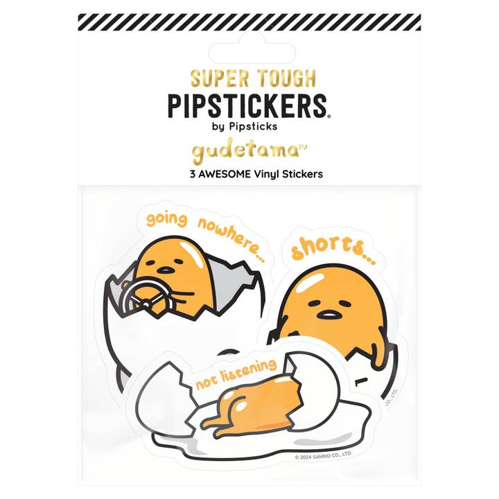 Collection de vinyles Gudetama Egg-Shell-ENT pour la vente par Pipsticks