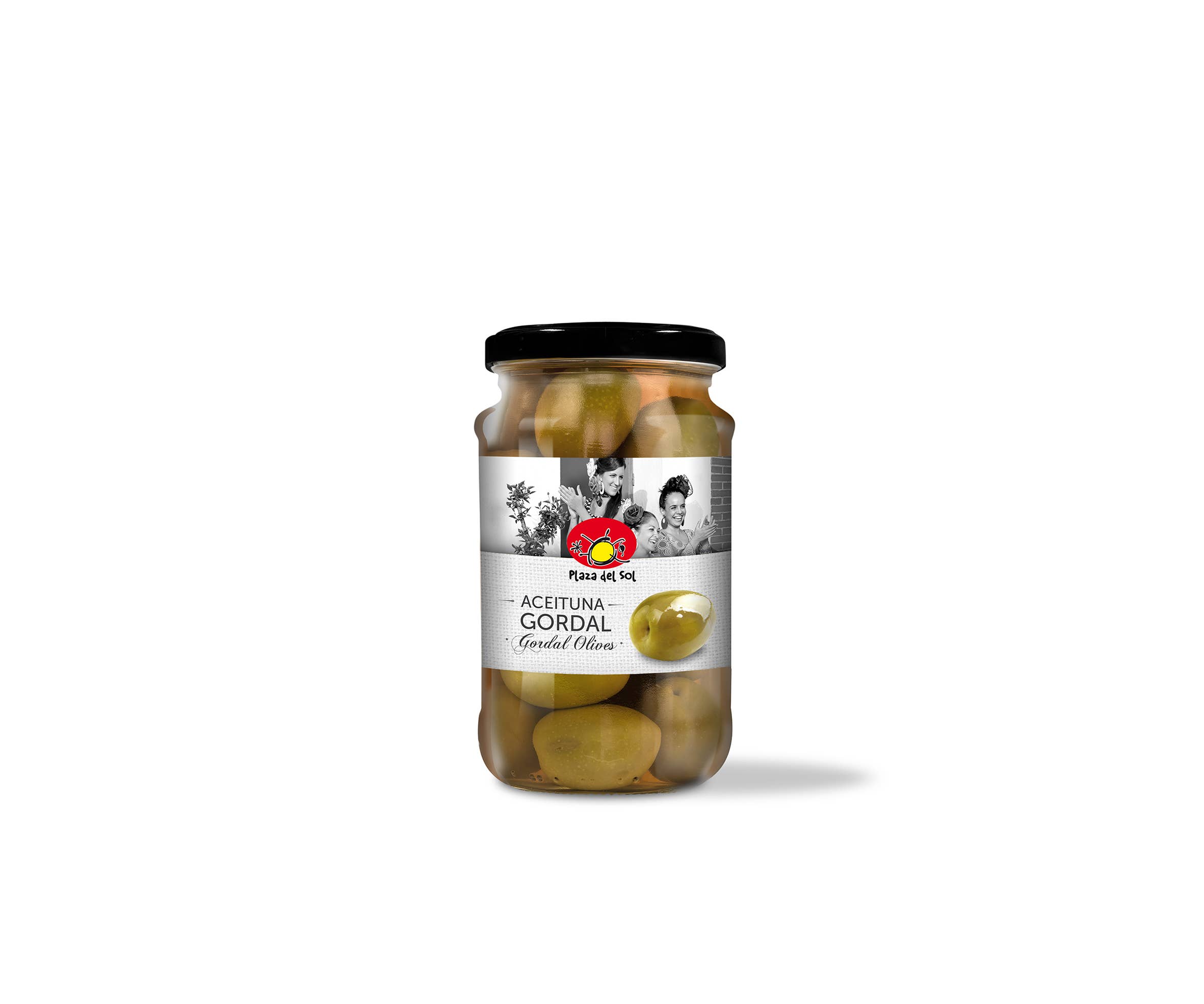 Plaza del sol - Wholesale Olives - Whole Gordal Olives (Anchovy flavor) 350g