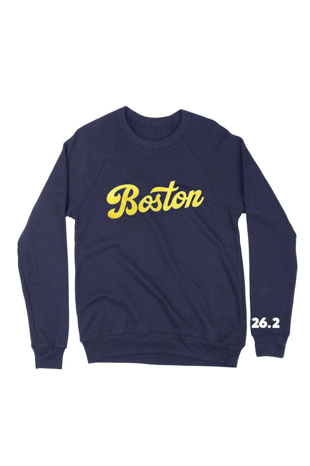 Navy Boston Sweatshirt for wholesale on Faire1