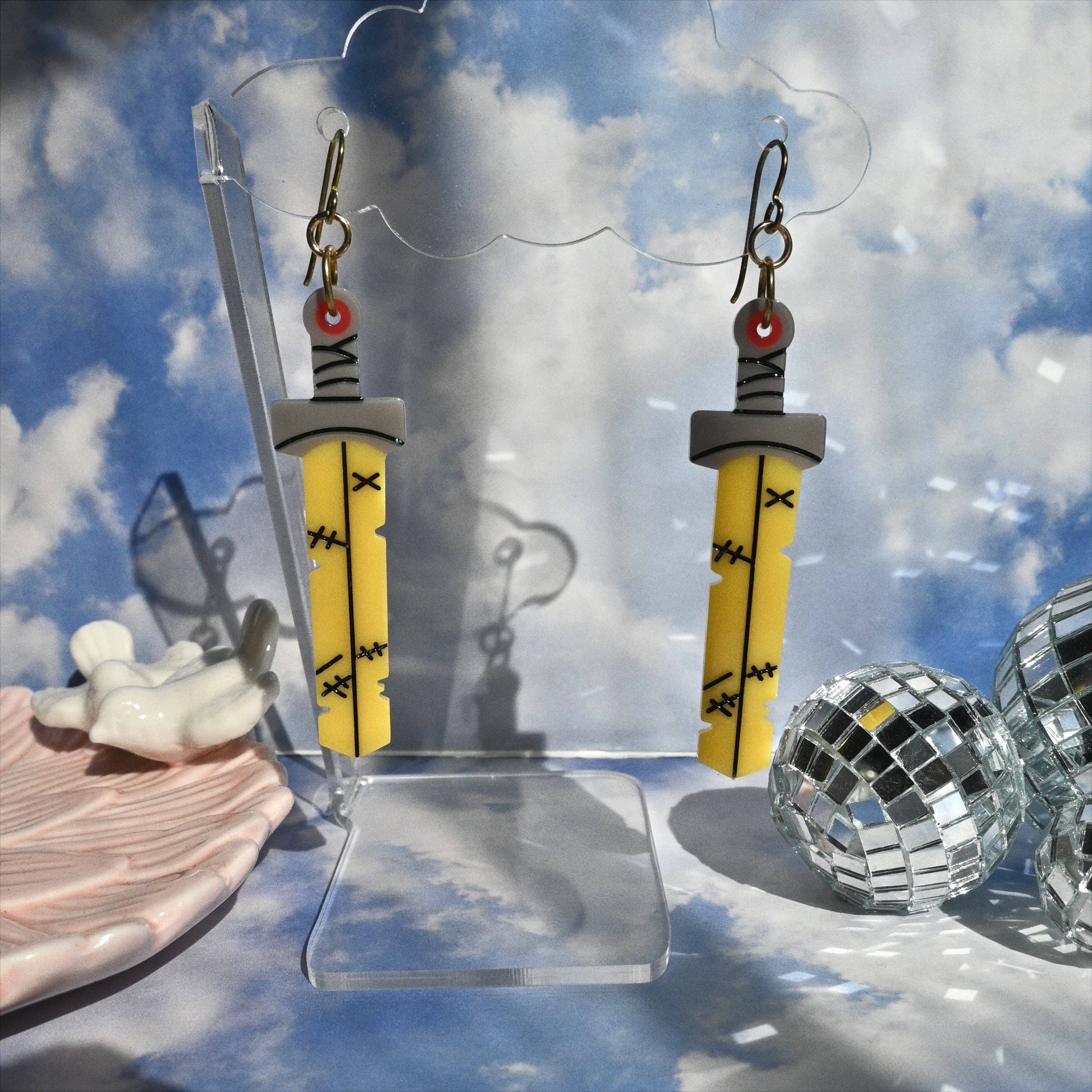 Tiny Made – wholesale Dangle earrings – Finn’s Swords Earrings1