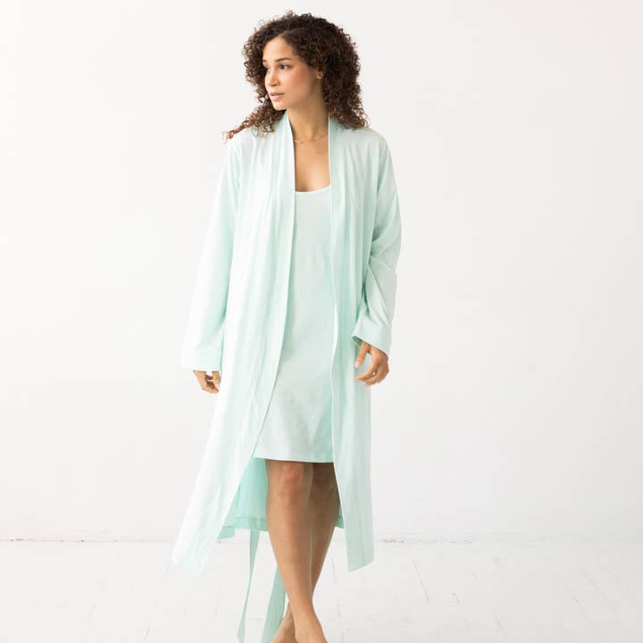 Salua Lingerie – wholesale Robe – Women's – Travel Robe in Pima Cotton