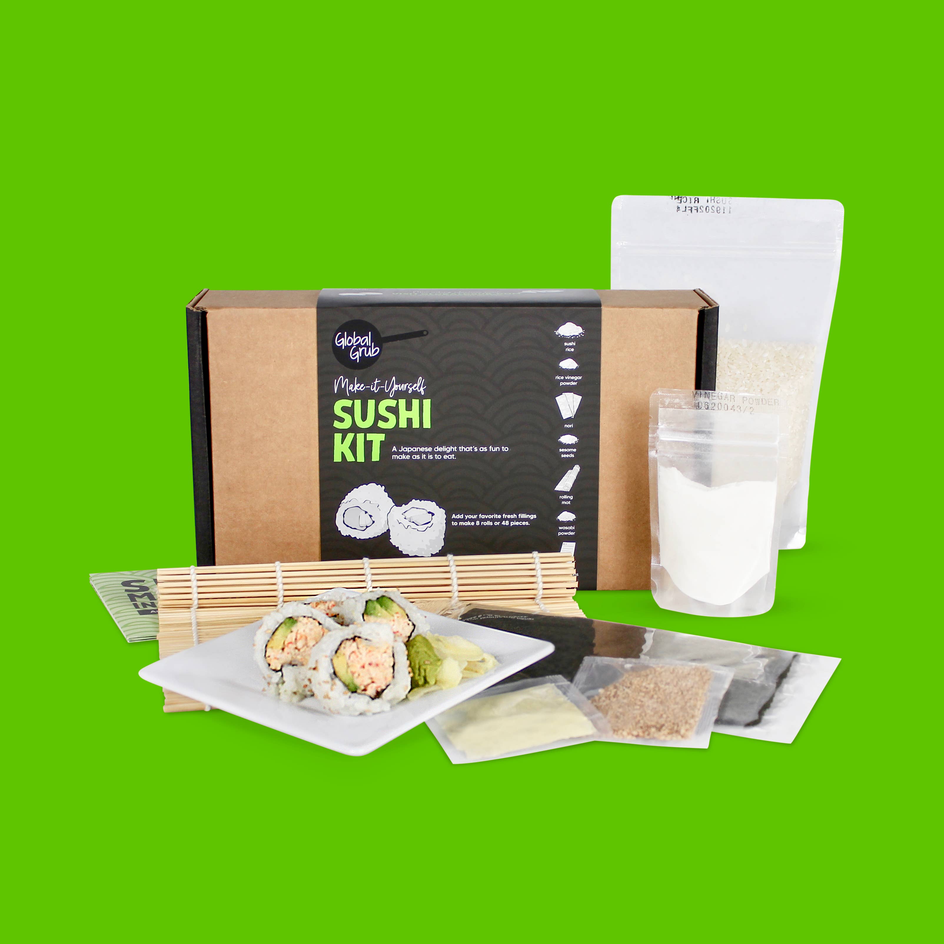 DIY Mochi Ice Cream Kit  Mochi ice cream, Sushi kit, Diy sushi