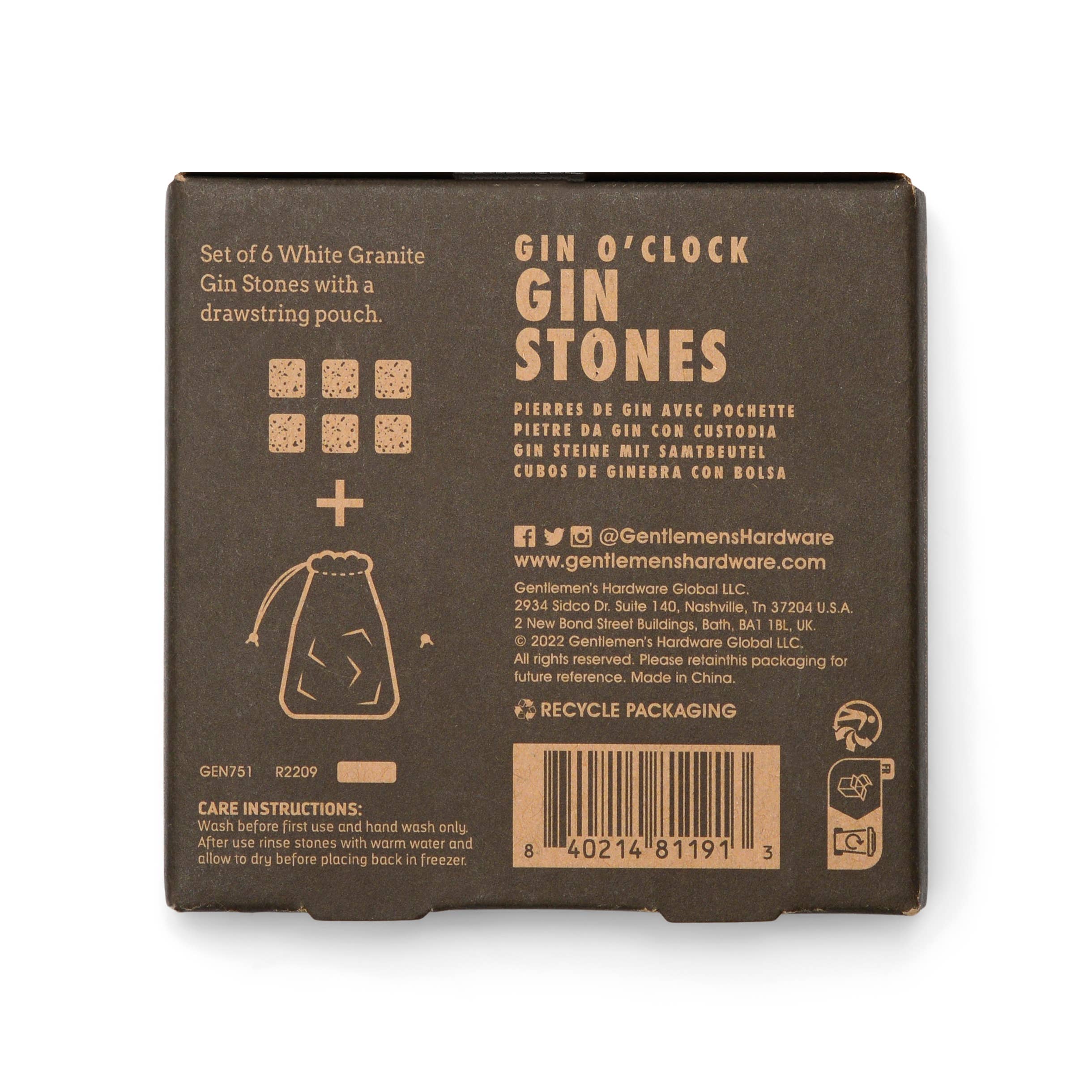Gentlemen's Hardware - Wholesale Drink Chilling Cubes - Gin Stones3