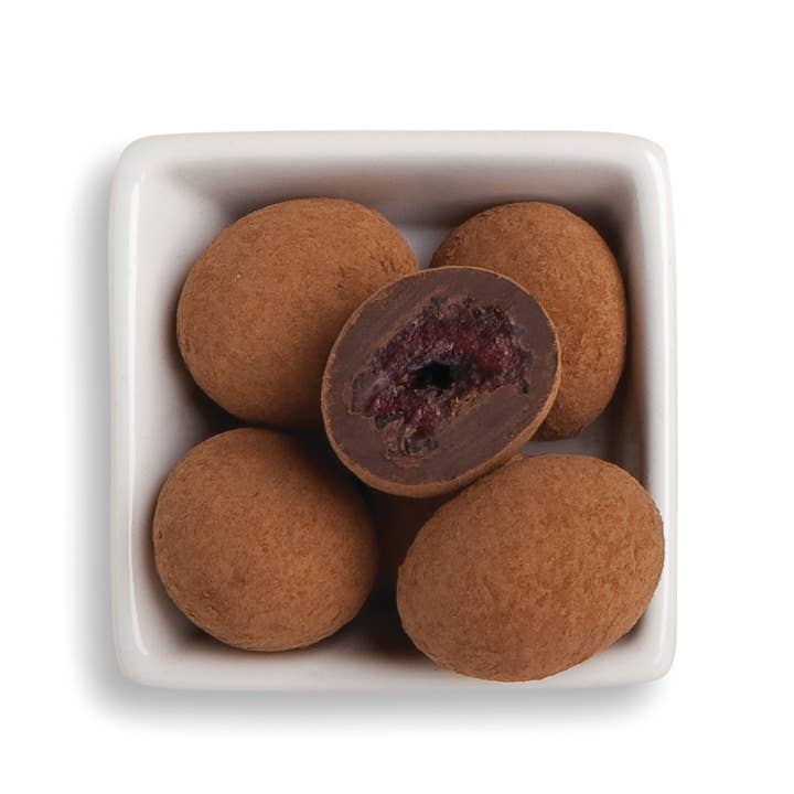 Chukar Cherry Company - Wholesale Chocolate Box - 2.75 oz Black Forest Cherries - Ultra Dark Chocolate1