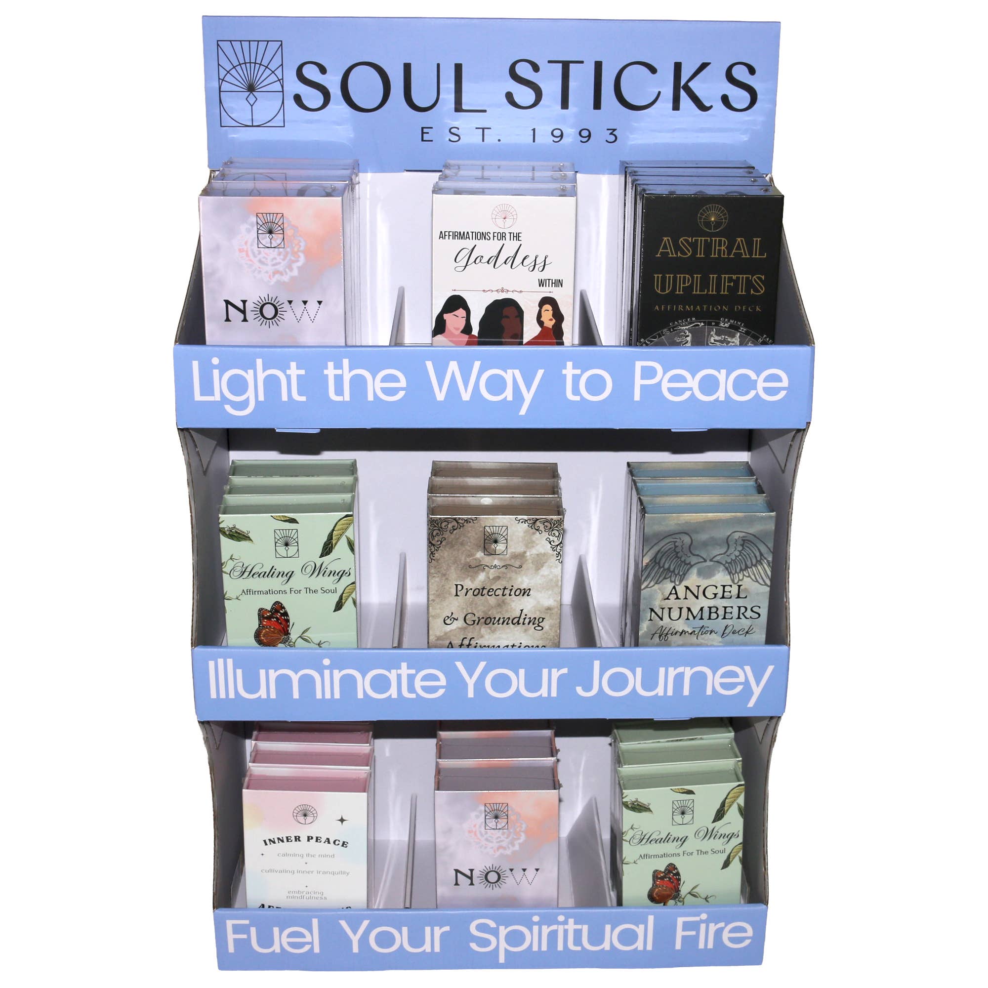 Designs by Deekay Inc. - Vente Présentoir – papeterie et articles fantaisie - Unité de Présentation de Comptoir pour Cartes d'Affirmation (CDUs)2