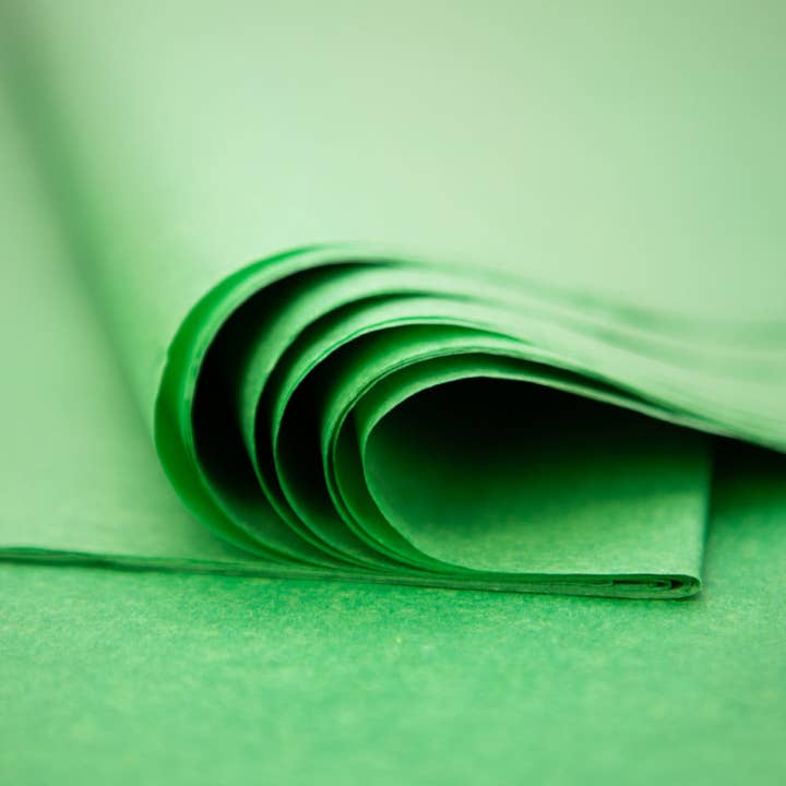 Deffrennes - Wholesale Tissue Paper - Bottle Green Tissue Paper 75x50cm