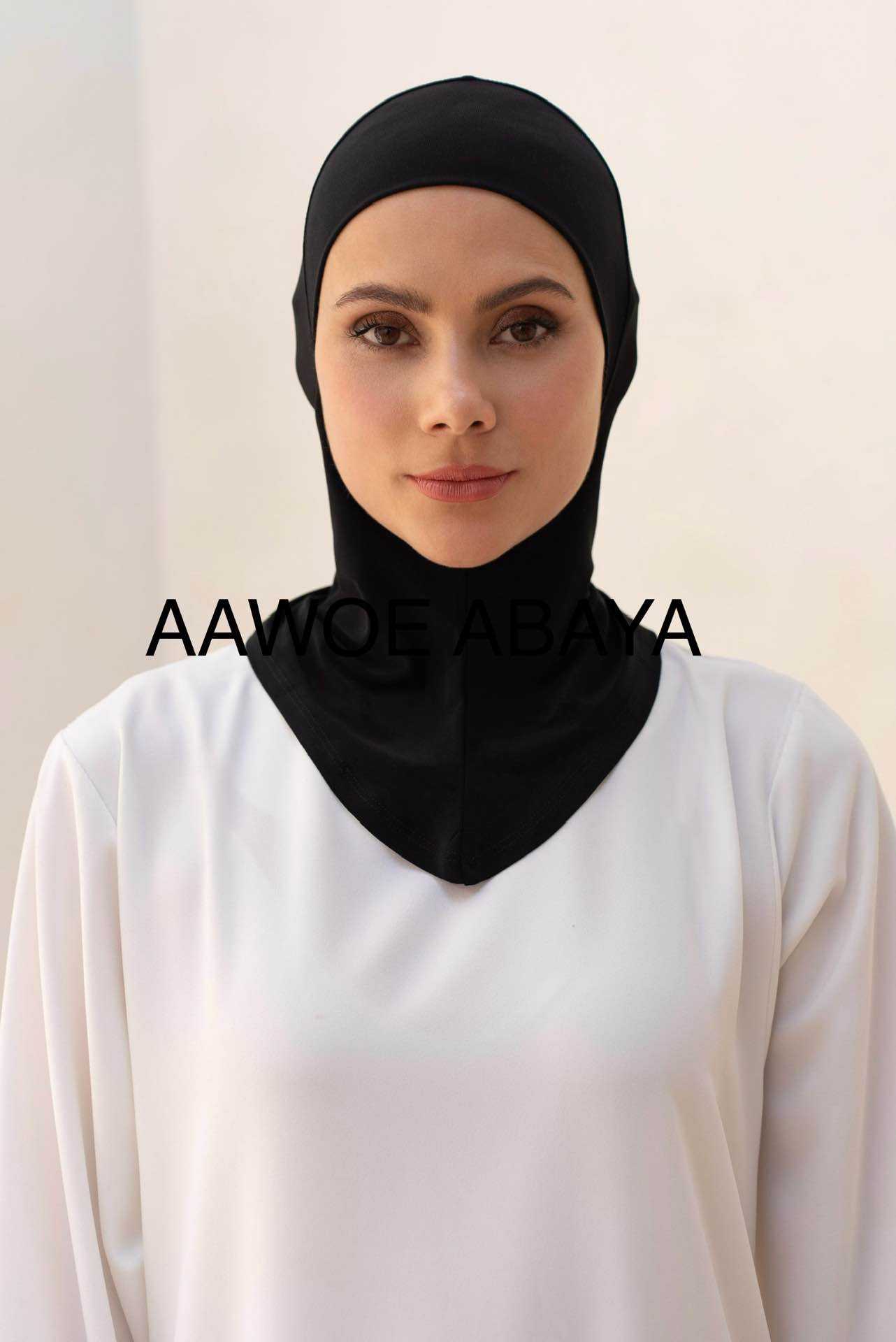 Aawoe Abaya – wholesale Hijab - Dam – Elegant hijabmössa med kaffekant - 228835
