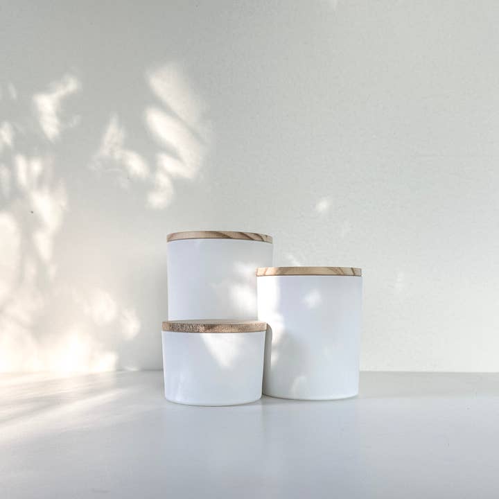 Wondery Mercantile - Wholesale Jar/Filled Candle - White Label Candle - No Label Customize Personalize