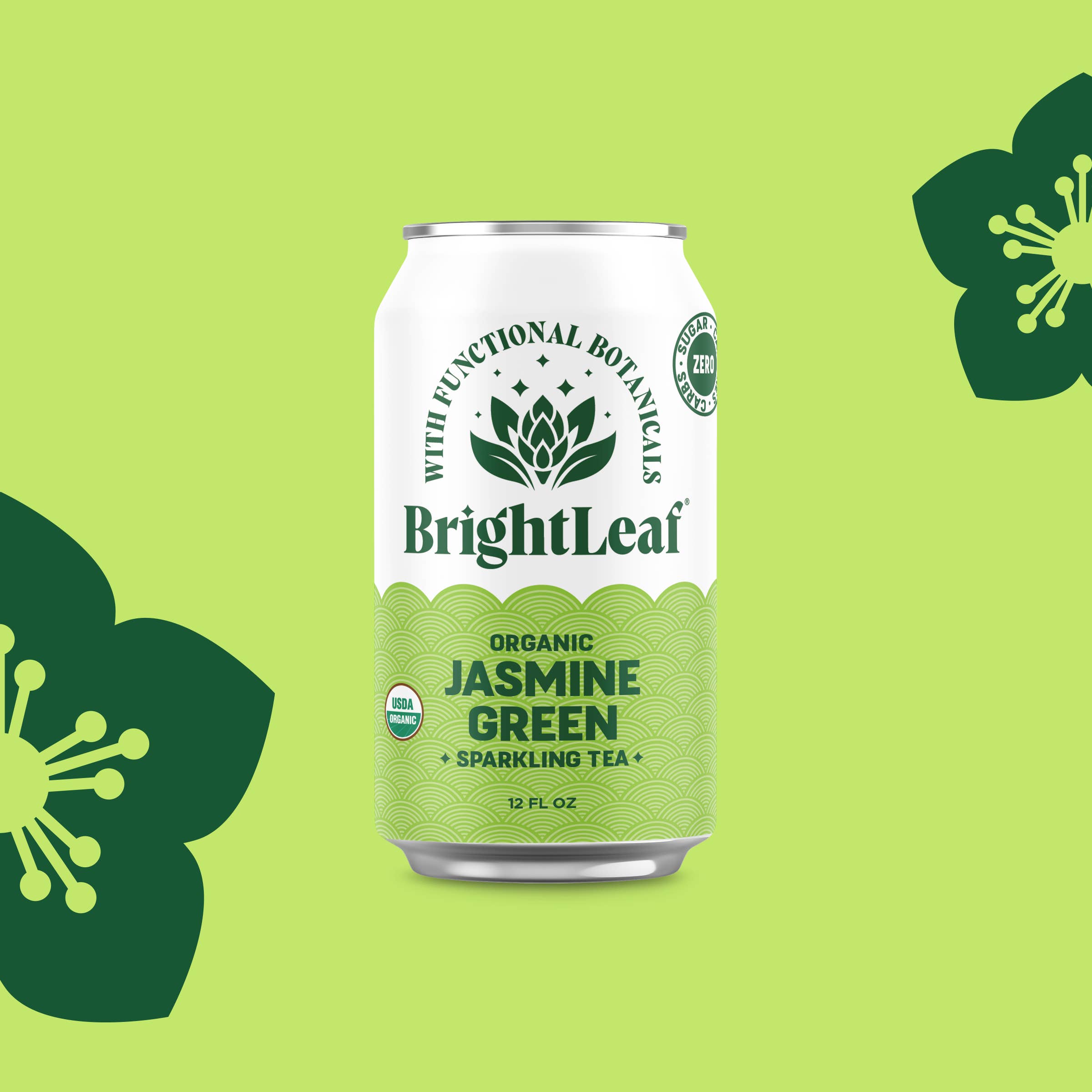 BrightLeaf Tea (formerly Hoptonic Tea) - Wholesale Sparkling Water - Sparkling Jasmine Green Tea