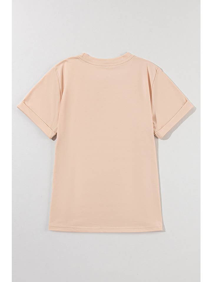 PRETTY BASH - Wholesale T-Shirt - Women's - Solid Short Sleeve Crew Neck Tee38