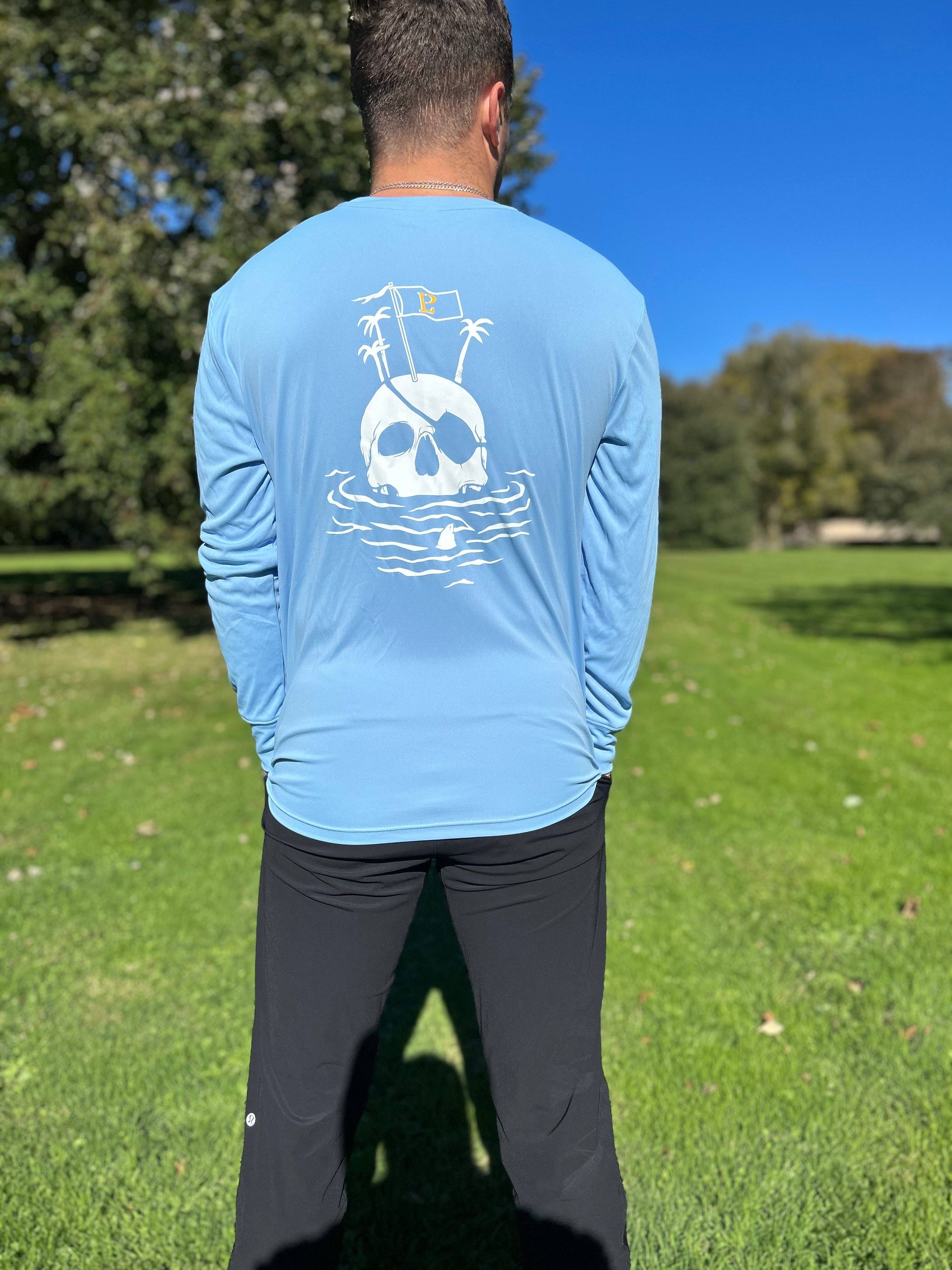 Land Pirate - Wholesale Screen Printed T-Shirt - Men's - the 'Shady Castaway'12