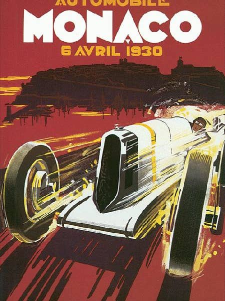 Monaco / Grand Prix Reprint for wholesale by PosterSource