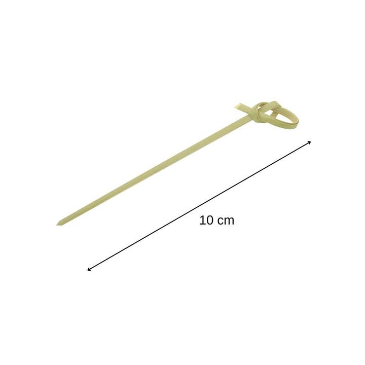 Zenker - Wholesale Skewer - Pack of 100 bamboo skewer sticks 10 cm Fackelmann Wood Edition