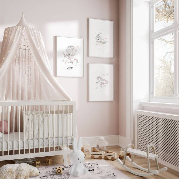 Nursery Art Wall | Set of 3 wall art prints for wholesale by About Wall Art