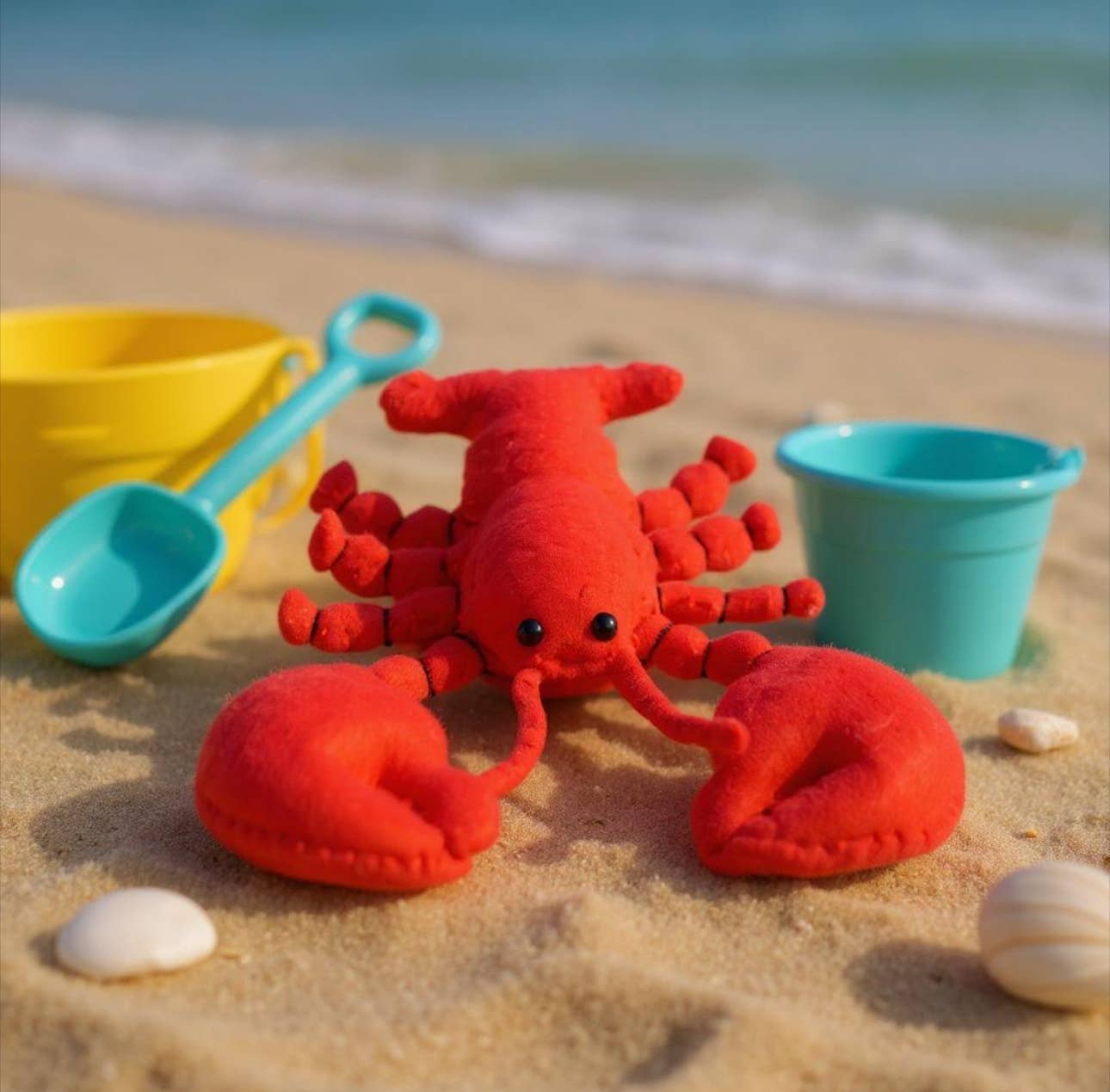 Genius Premium Craft - Wholesale DIY Craft Kit - DIY MINI LOBSTER Ornament Sewing Kit1