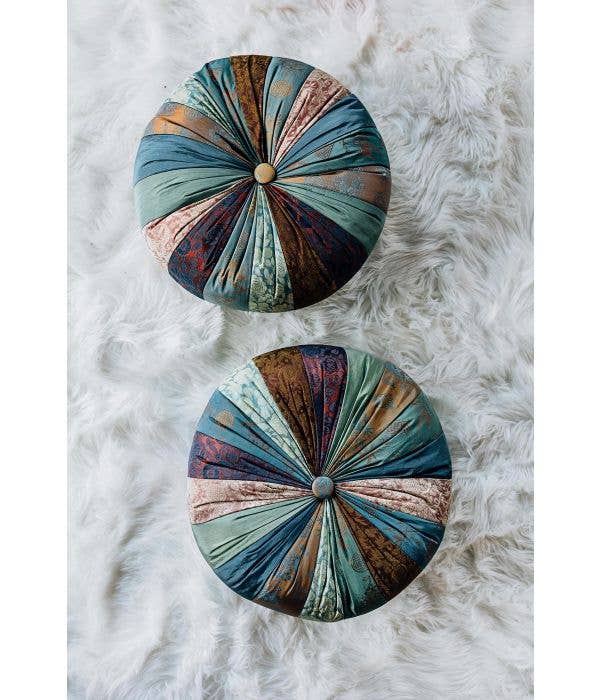 Ten Thousand Villages - Vente Coussin décoratif de sol - Oreiller de Yoga Mindful6