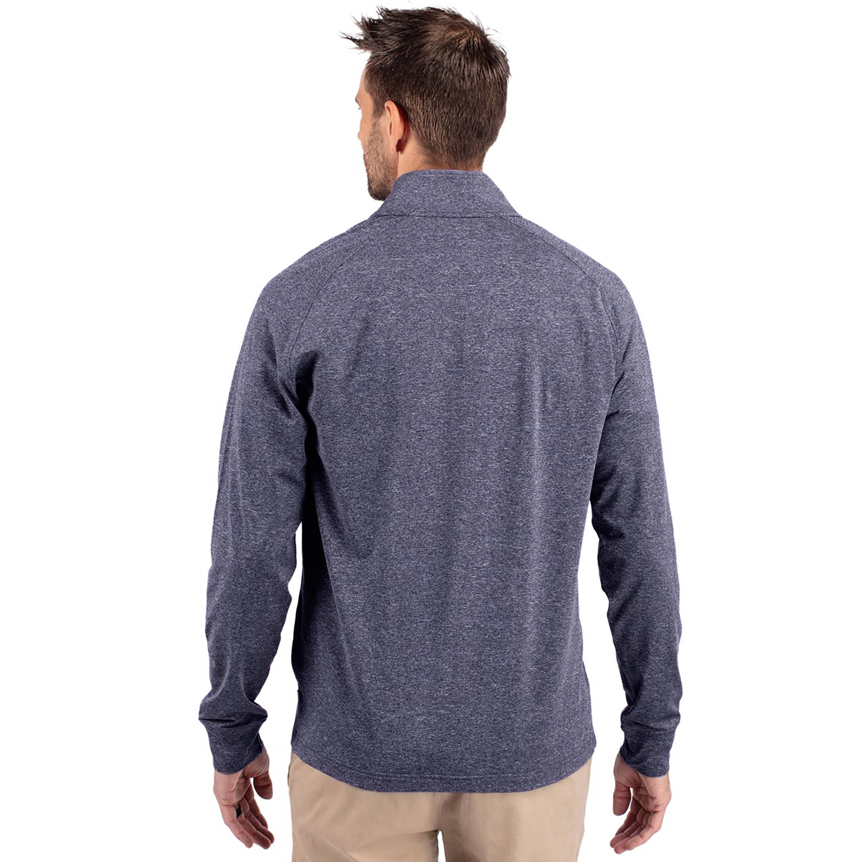 Cutter & Buck - Wholesale Sweatshirt - Men's - Cutter & Buck Adapt Eco Knit Heather Mens 1/4 Zip Pullover7