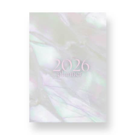 2026 Lifestyle Planner Pearl Essence for wholesale by kierst