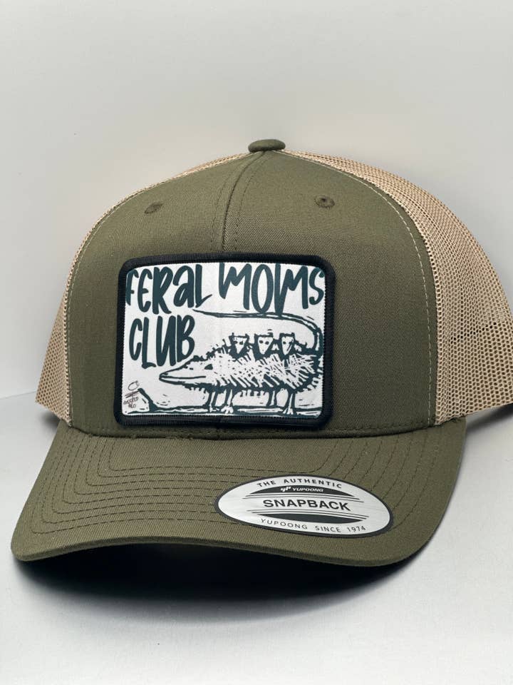 Feral Moms Club Hat (Multi Color Options) for wholesale by Crooked Halo