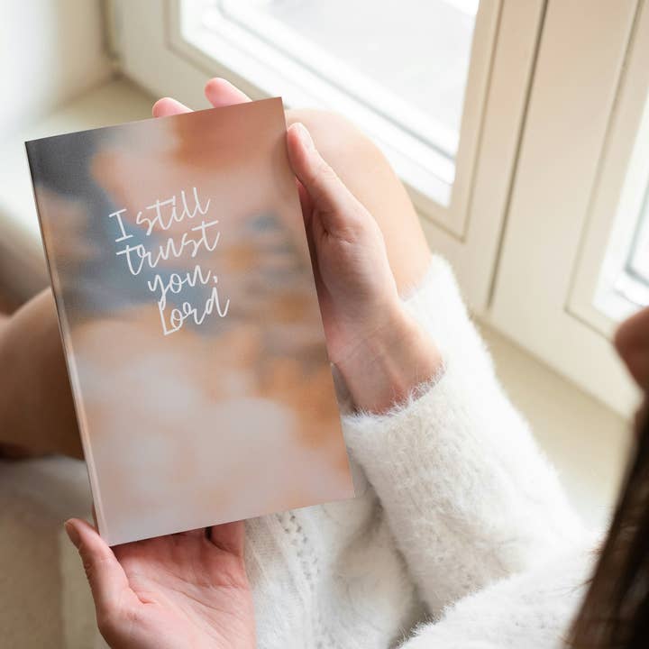 Confido ancora in Te, Signore Quaderno per appunti con righe per la vendita all'ingrosso da parte di Jericho Road Collective