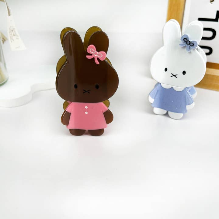 mildstyles - Wholesale Hair Clip - Women's - Cartoon cute acetate bunny hair claw clip