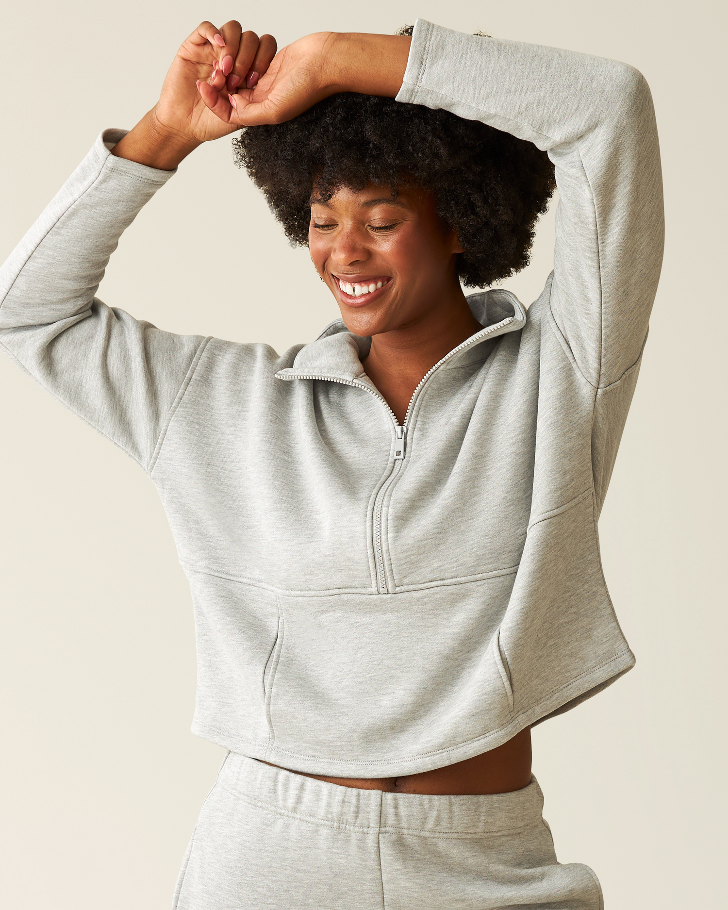 Kindred Bravely - Wholesale Sweatshirt - Women's - Cloud Fleece Half Zip Pullover10