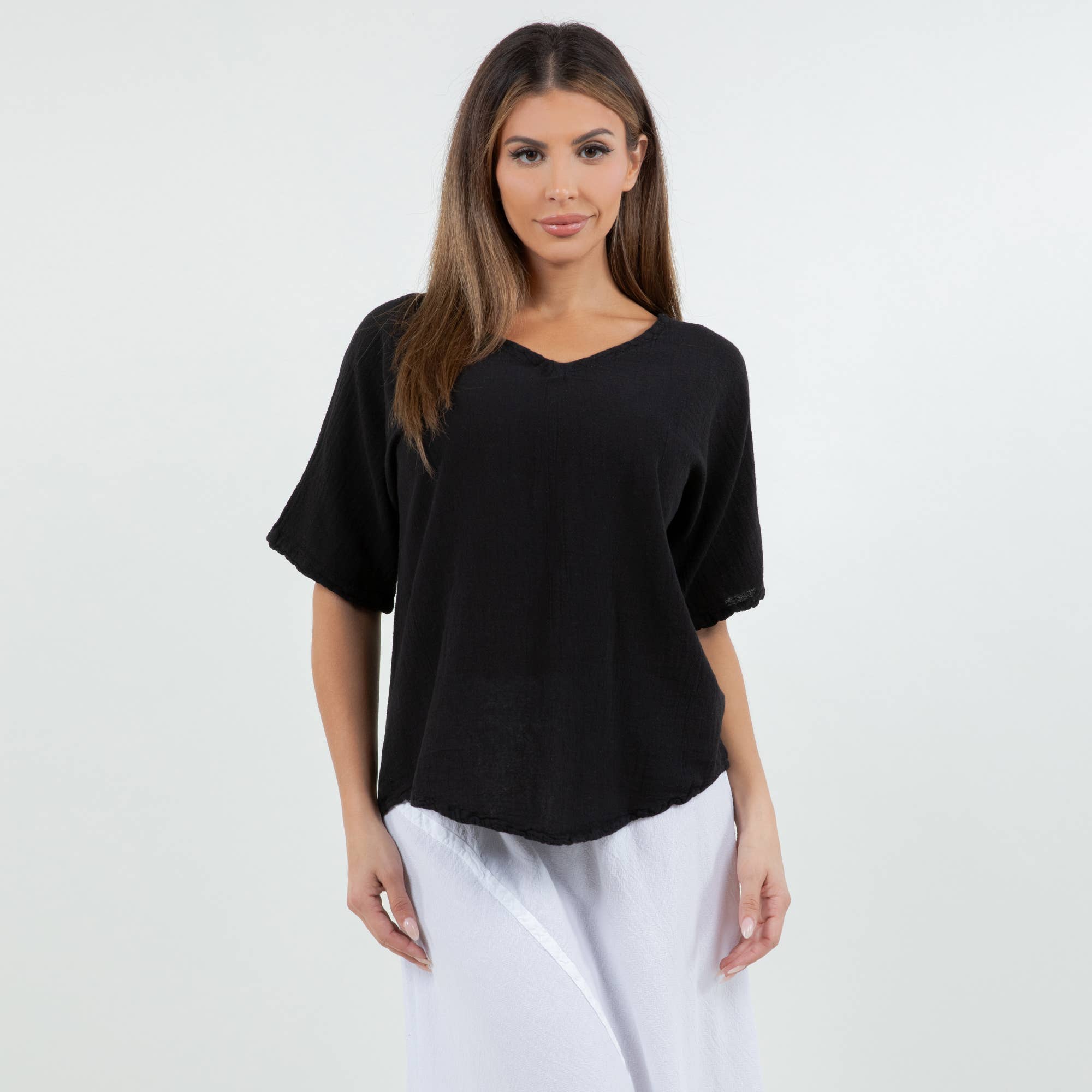 Cottonways – wholesale Blouse – Women’s – Mary Top 100% Cotton Gauze6