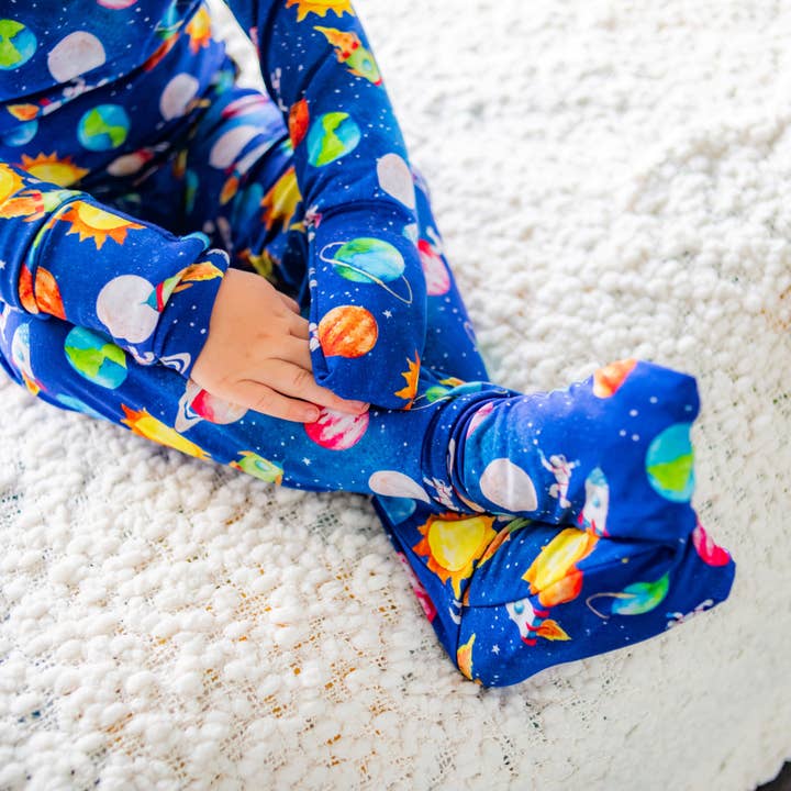 Monarch - Wholesale Sleepwear set – Kids - Kids Bamboo Pyjamas - Blast Off2