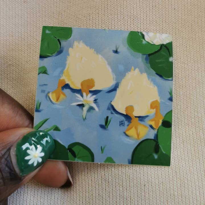 Luce.eps – Großhandel Aufkleber – Butts Aufkleber, Süßer Entenhintern, Netter Aufkleber1