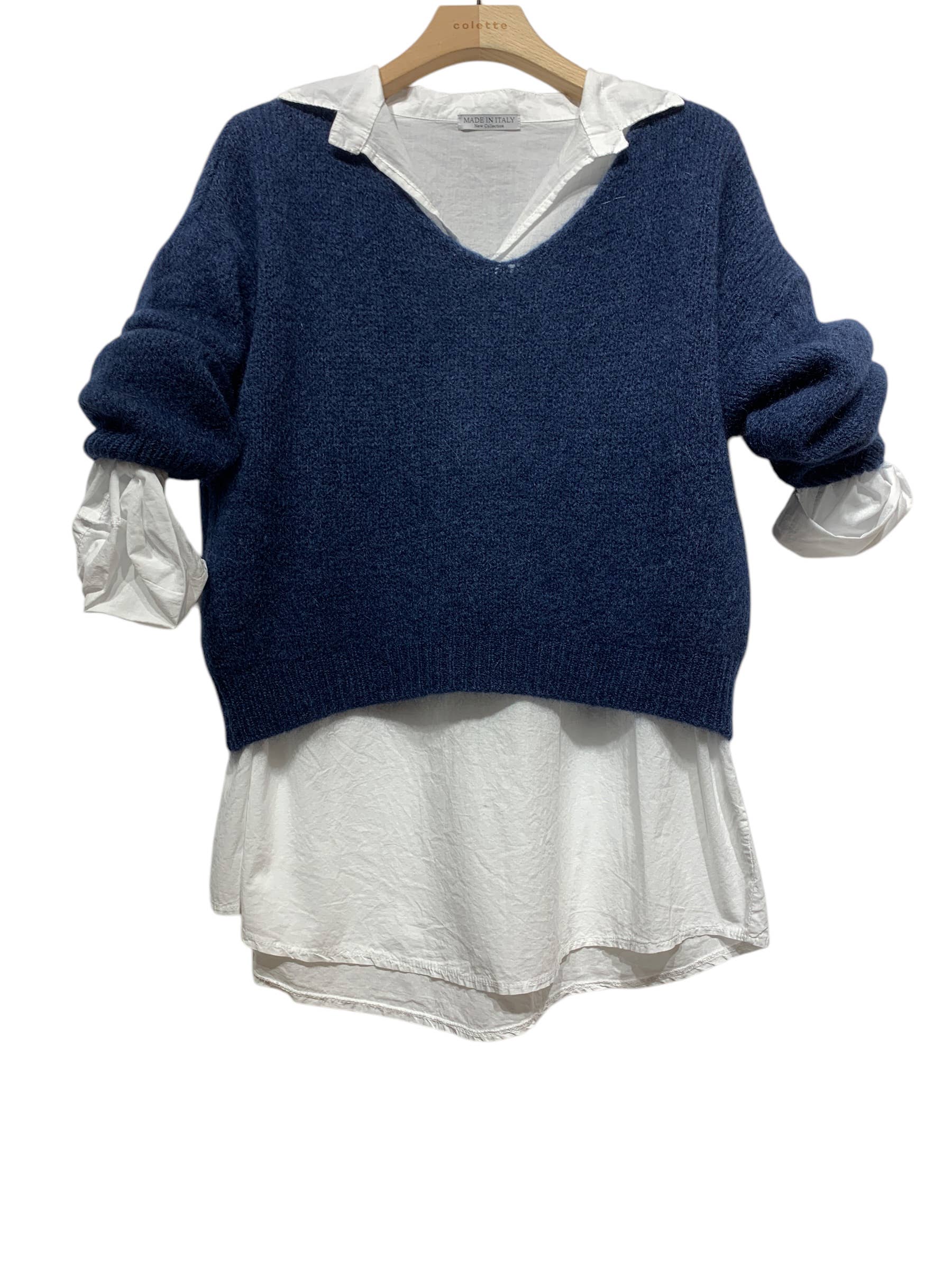 LINEN & COTTON HOUSE – Engroshandel Pullover - Dame – Pullover 6071SPRING SOMMER TØJ DOBBELTE DELE0